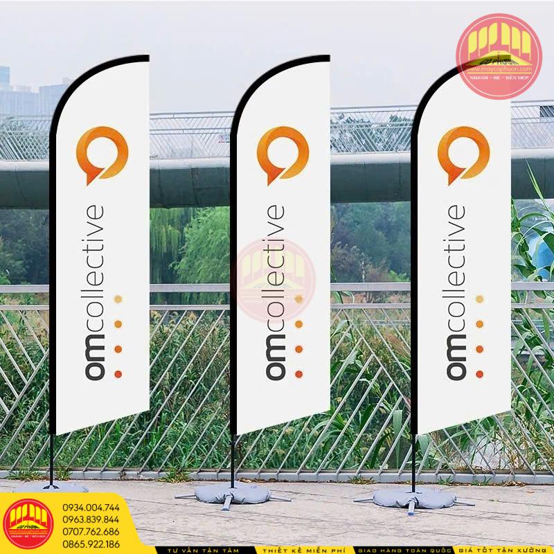 Cờ Phướn Bãi Biển Giá Rẻ 5 Cờ Phướn Quảng Cáo Sự Kiện.