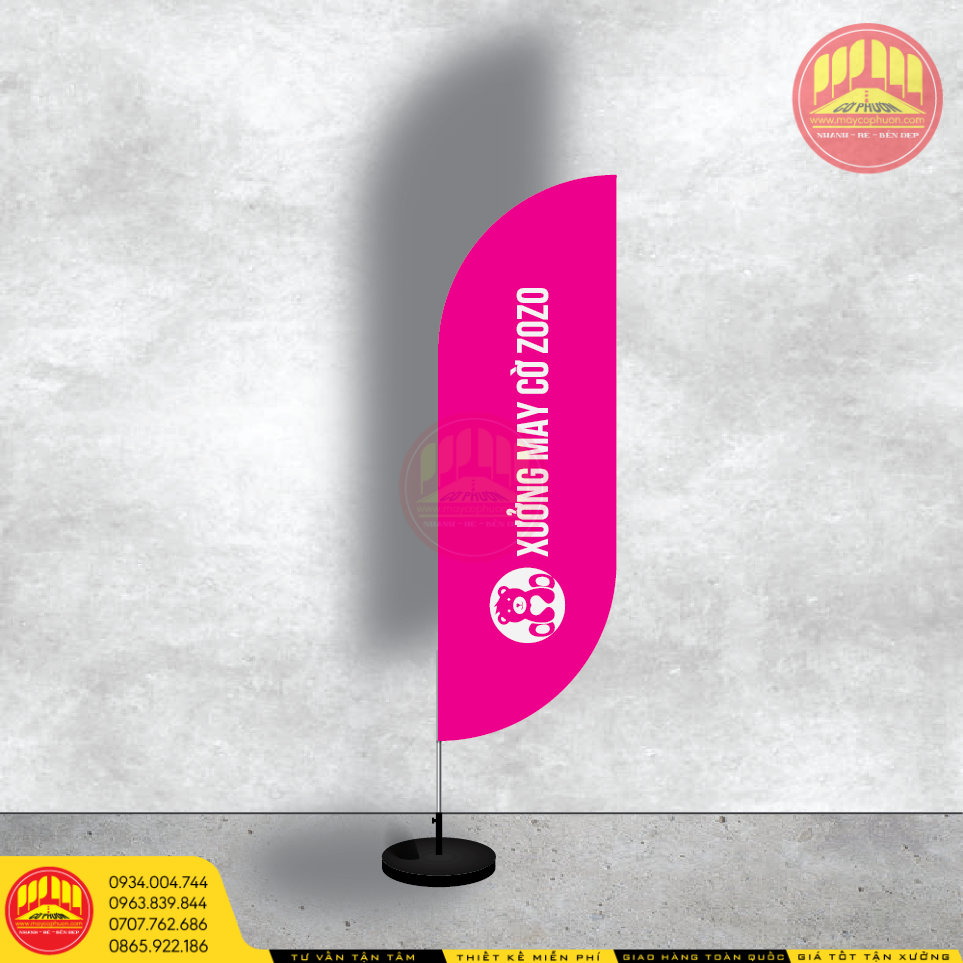 Cờ Phướn Giọt Lệ Giá Rẻ 1 co canh buom gia re 05