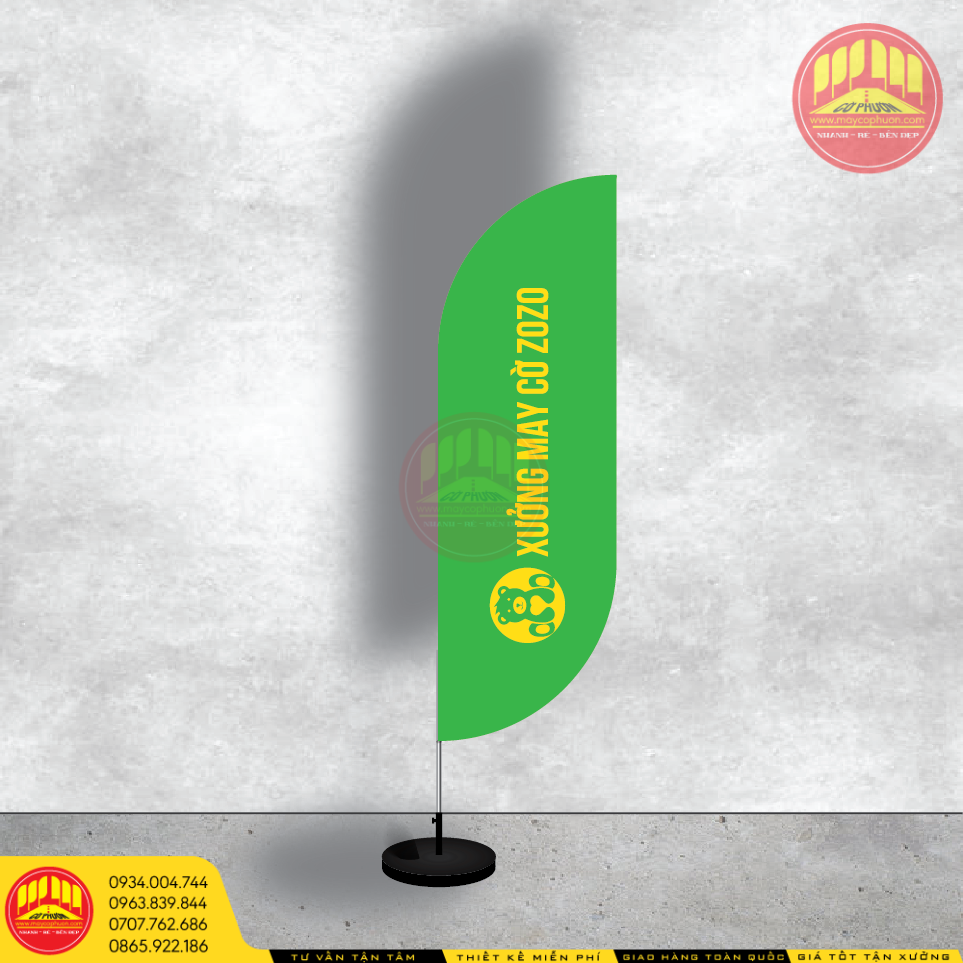 Cờ Phướn Giọt Lệ HCM 1 co canh buom gia re 09