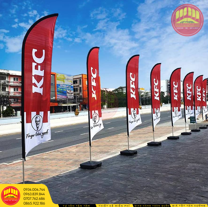 Cờ Phướn Chuyên Nghiệp, Đẳng Cấp Thương Hiệu 4 Cờ phướn công ty