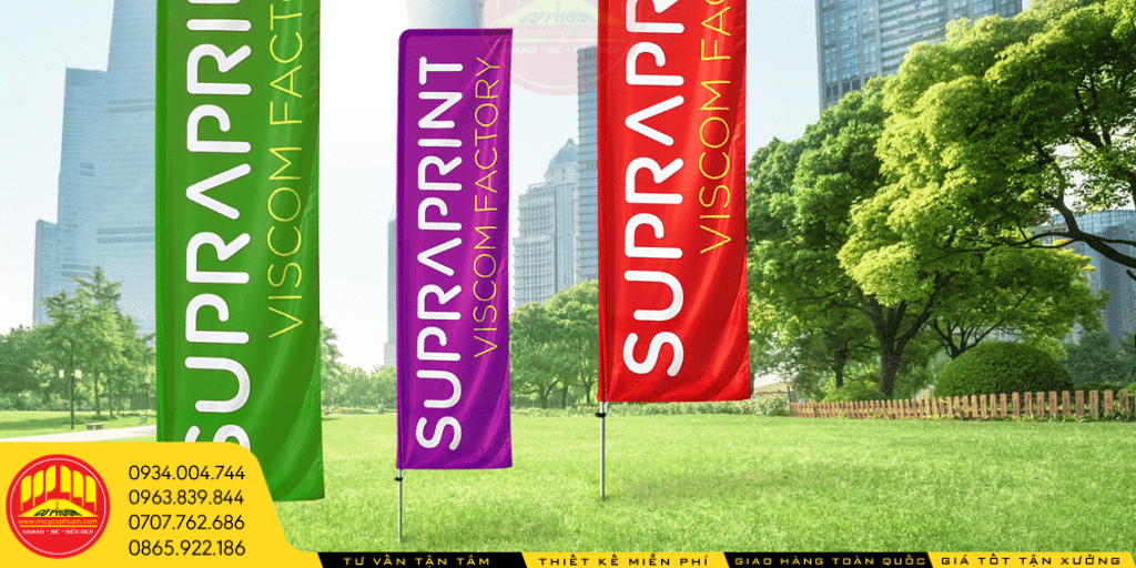 Cờ phướn chữ nhật là gì? 1 Giai Đoạn Chuẩn Bị Vải.