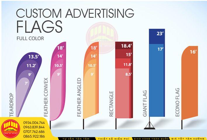 Xưởng in cờ phướn số lượng lớn 1 Bảng giá đặt may cờ phướn chữ nhật tại May cờ phướn.