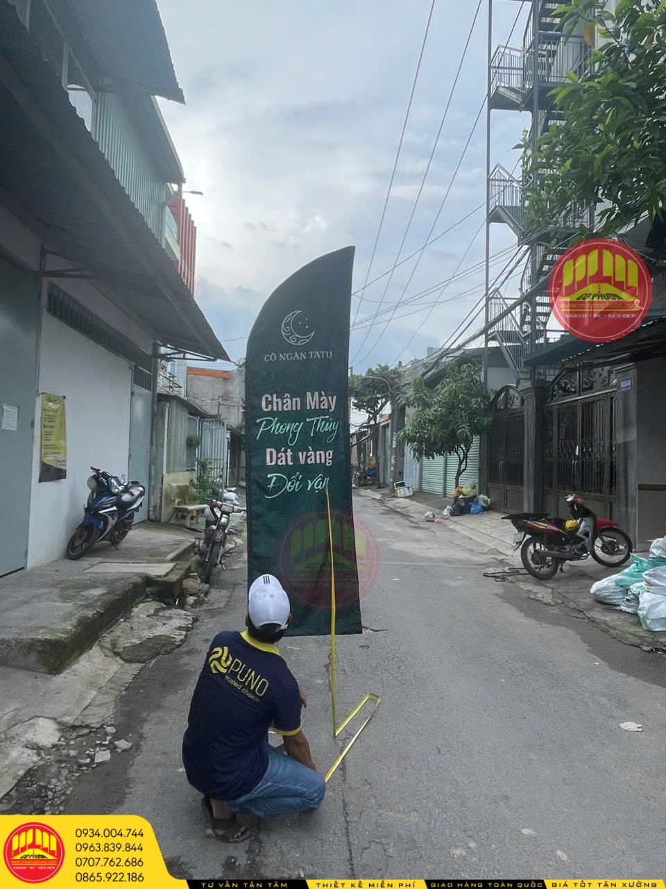 Cờ Phướn Quảng cáo spa, Thẩm mỹ viện 1 Cờ Phướn Quảng Cáo Cho Các Chương Trình Khuyến Mãi.