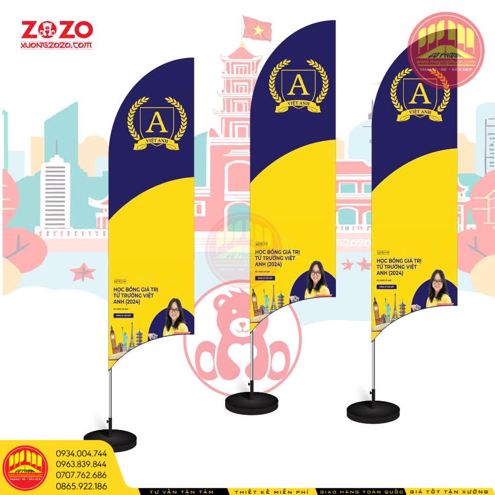 Cờ phướn TPHCM 1 Cách Bố Trí Hiệu Quả.