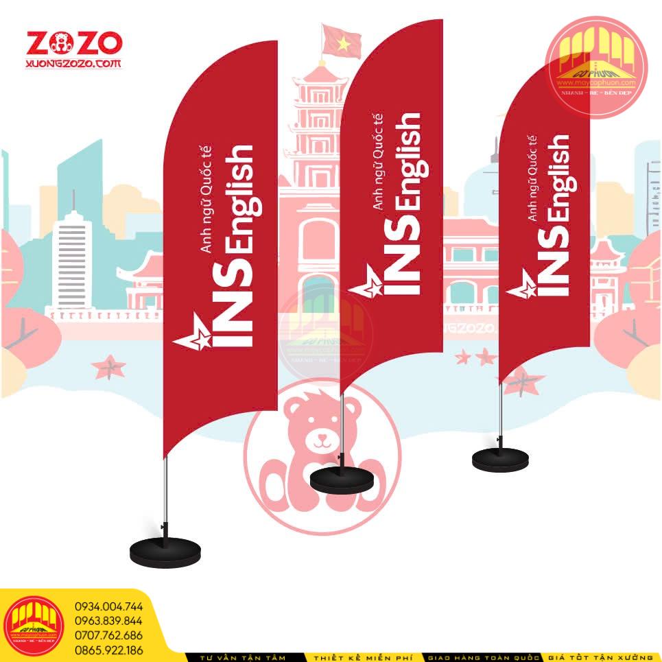 Kích thước cờ phướn cánh buồm 1 Quy Trình Kiểm Soát Chất Lượng Nghiêm Ngặt.