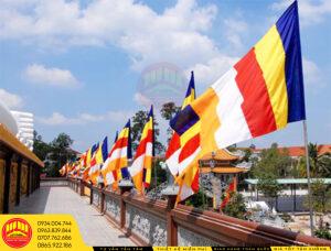 Cờ phướn in nhanh lấy ngay 13 Cờ Phướn Tôn Giáo.