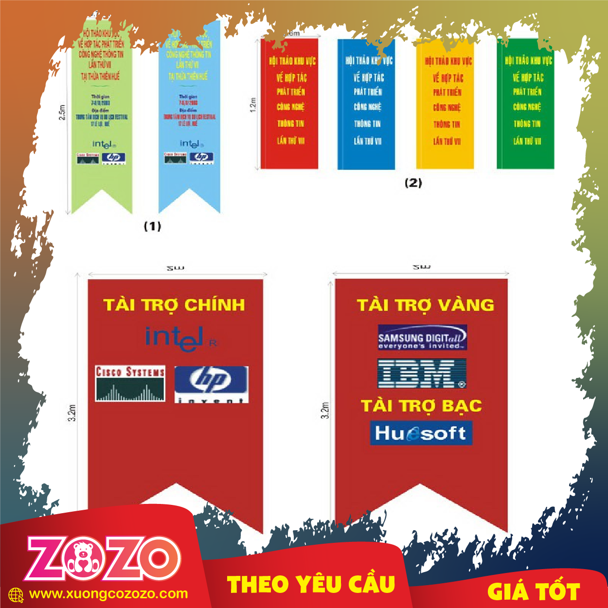 Cờ đuôi nheo giá rẻ may sẵn 1 CO DUOI NHEO 07