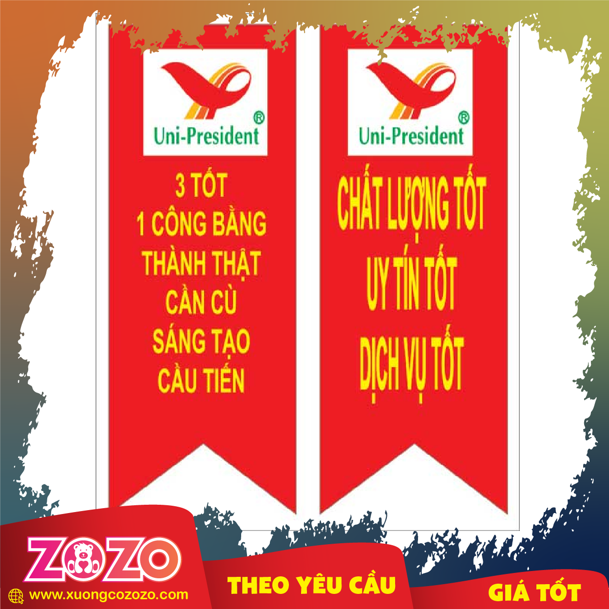 Cờ đuôi nheo trang trí giá rẻ 1 CO DUOI NHEO 08