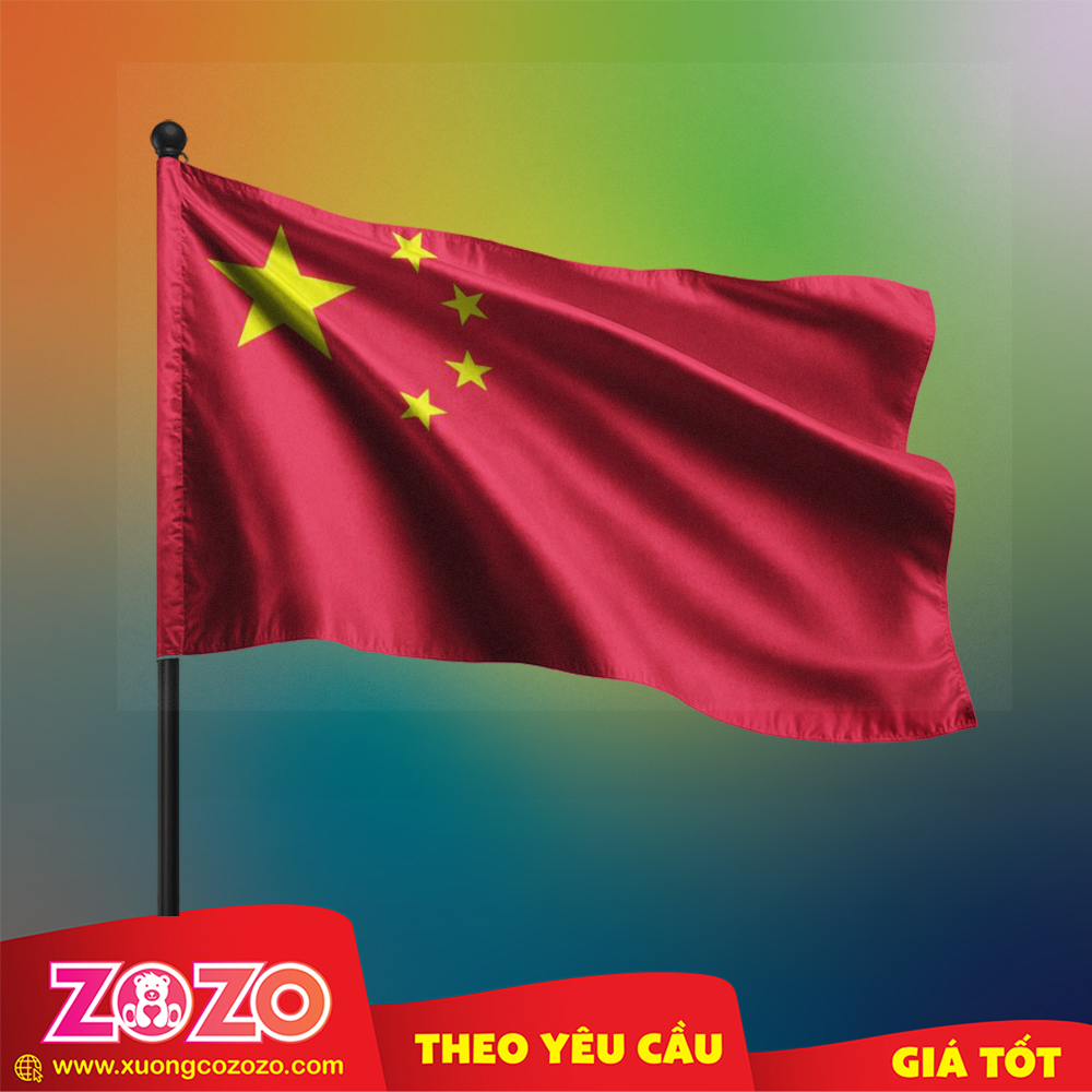 Cờ Trung Quốc giá sỉ 1 Co Trung Quoc