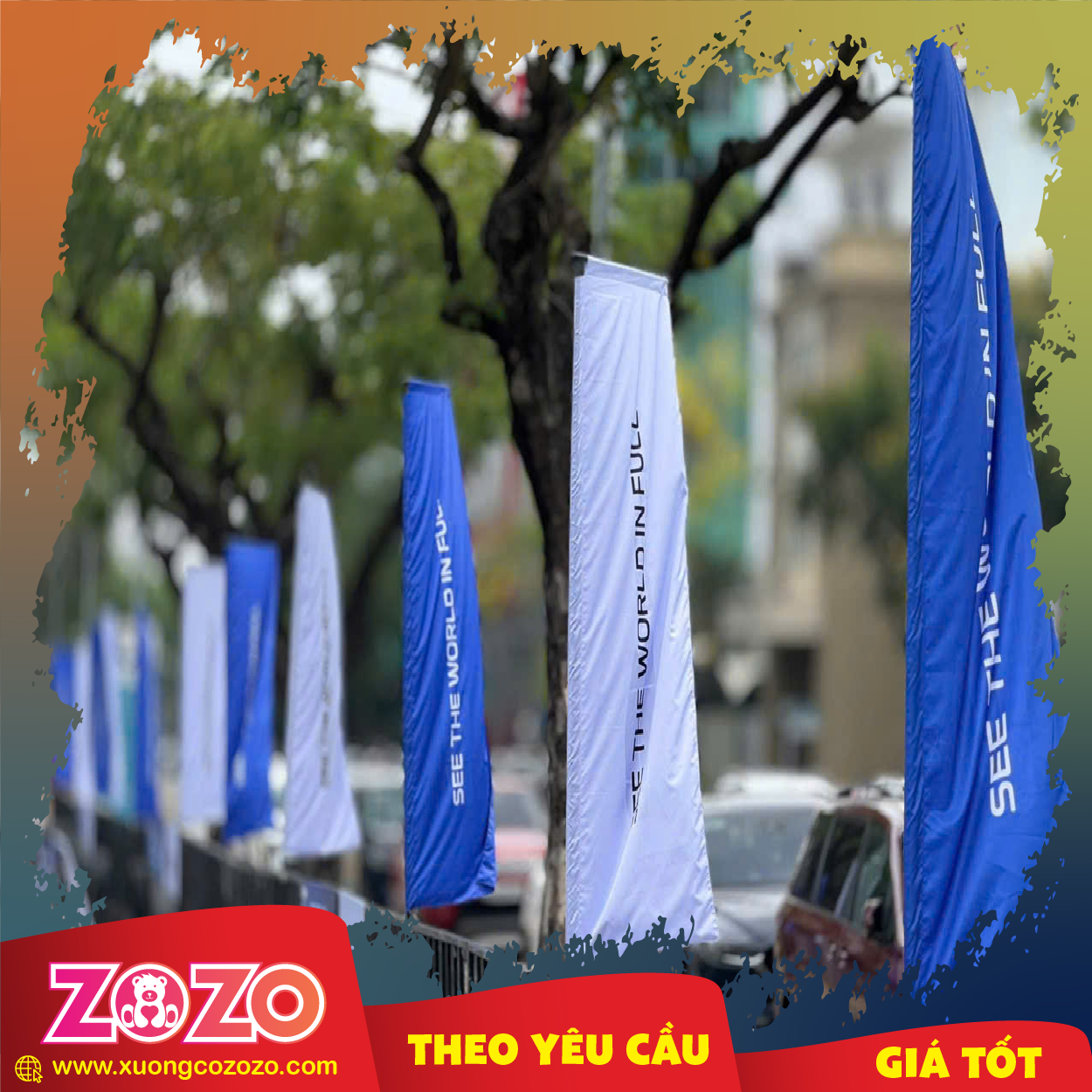 Cờ phướn HCM may sẵn giá rẻ 1 Co phuon 06