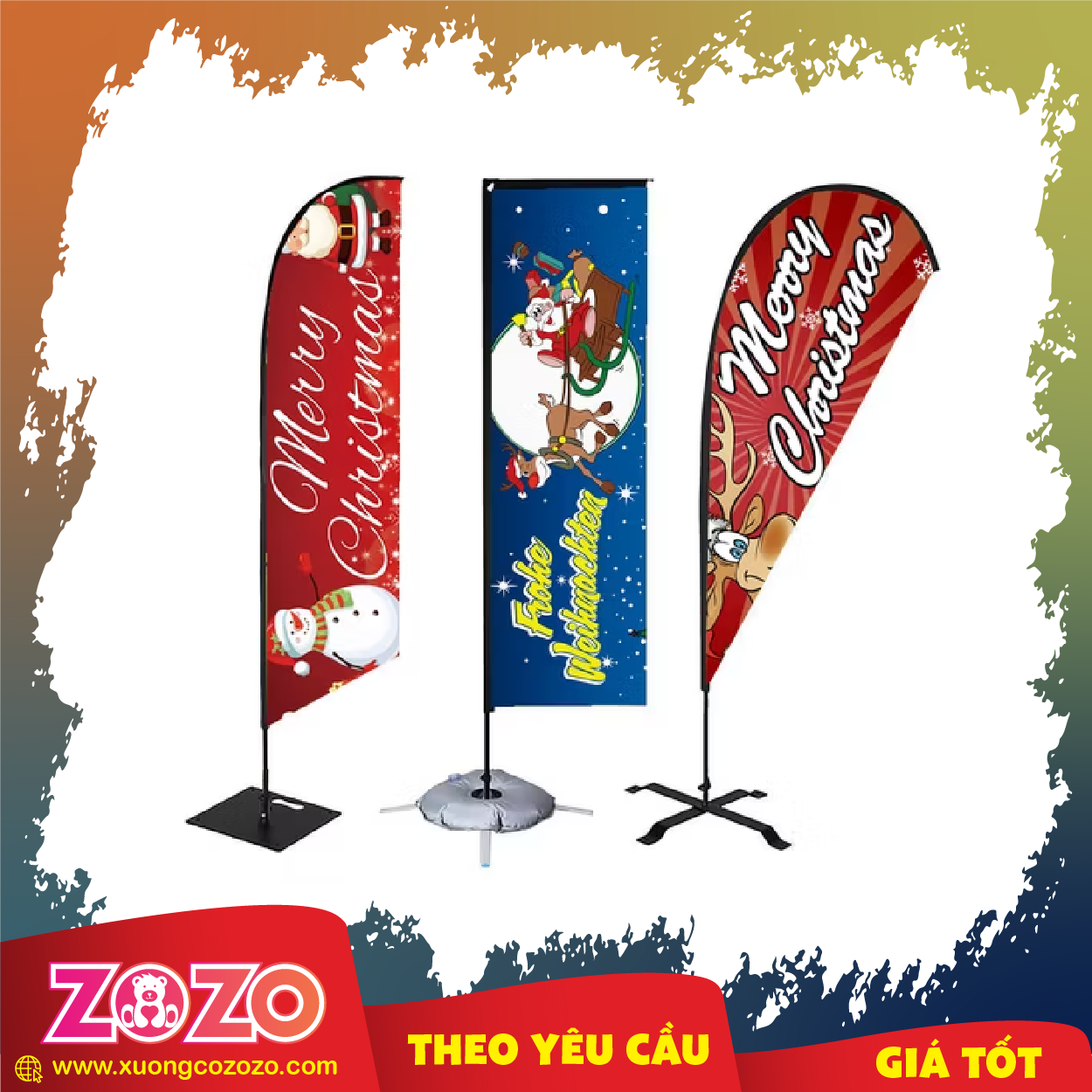 Cờ phướn cánh buồm giá rẻ 1 Co phuon quang cao 07