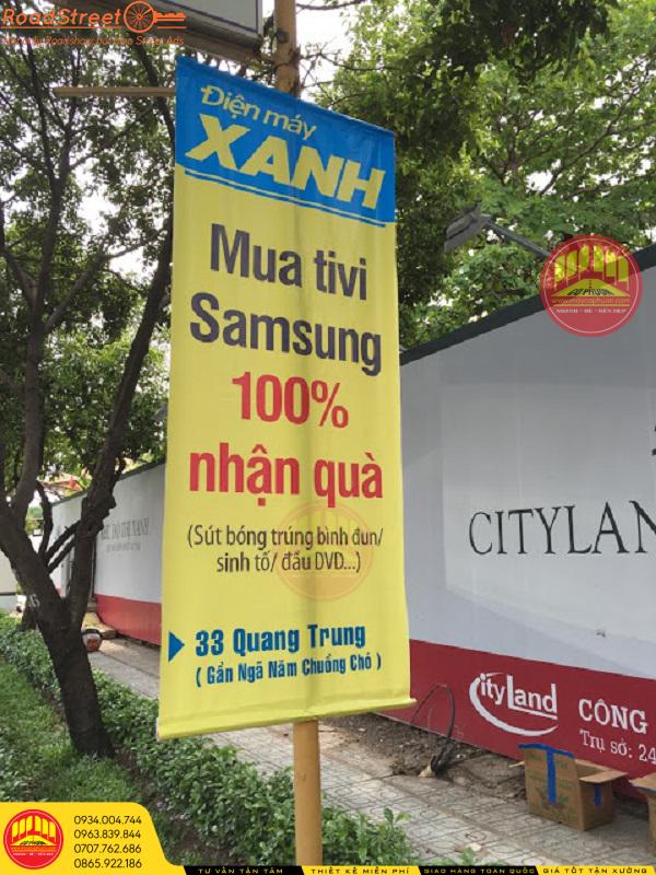 Cờ phướn treo cột điện 1 Treo bang ron Treo phuon 6