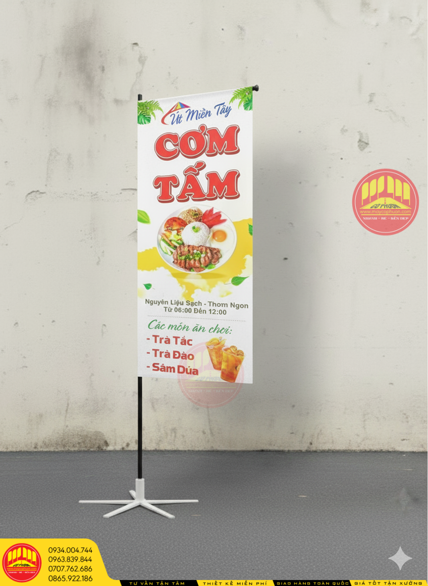 May cờ phướn chữ nhật Tp HCM 10 May cờ phướn chữ nhật Tp HCM