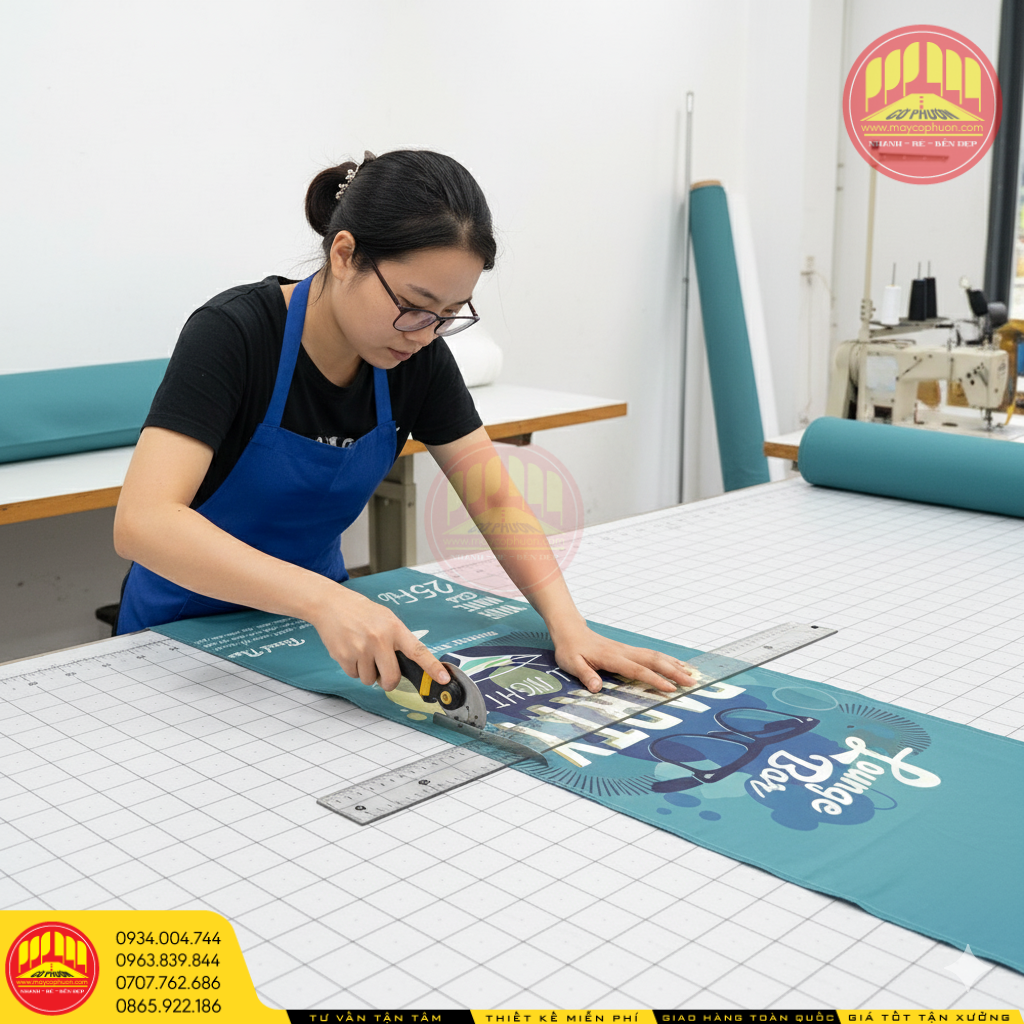 Cờ cánh buồm tại xưởng ZOZO 2025