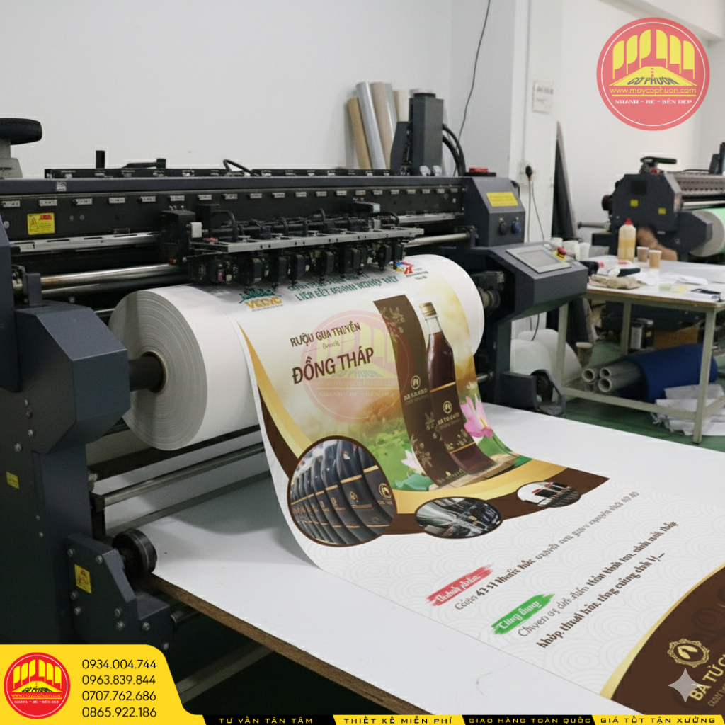 Cờ giọt nước Rượu Truyền Thống Đồng Tháp