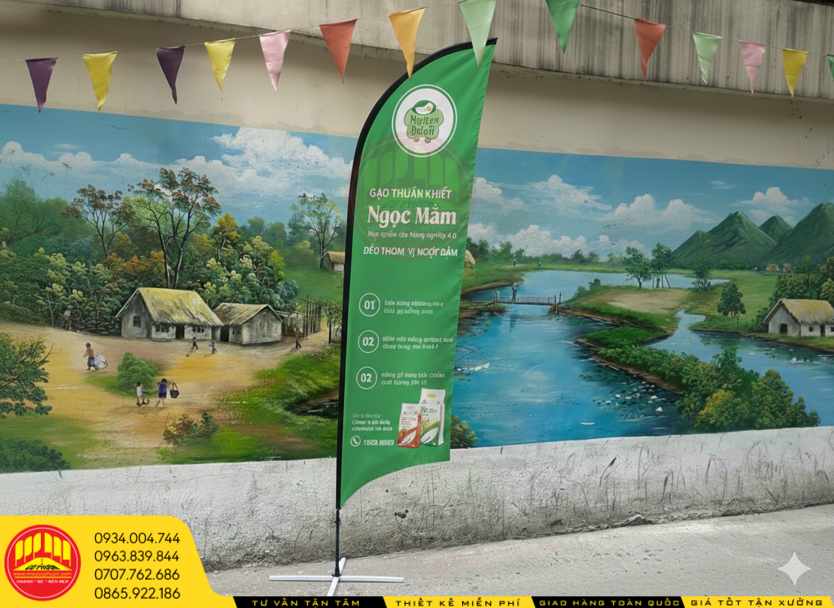 May cờ phướn cánh Buồm TP HCM