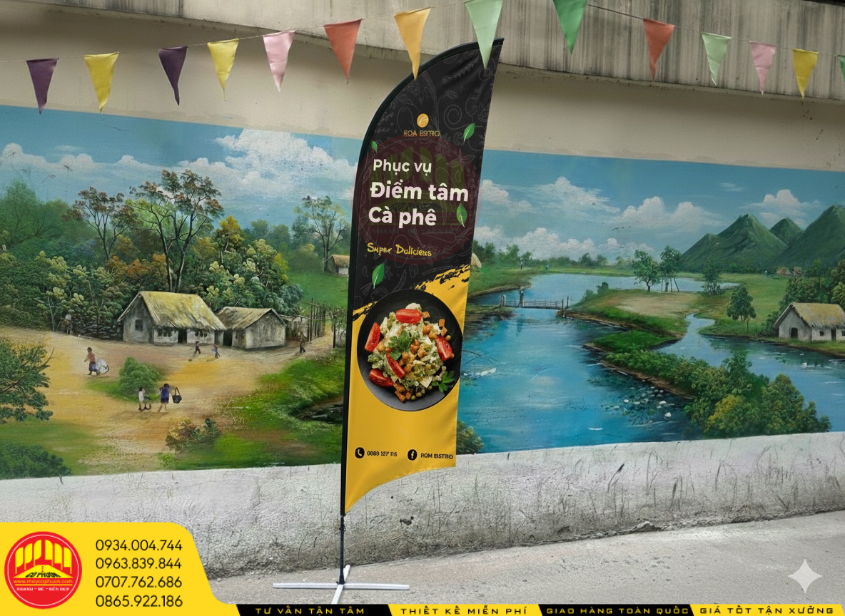 May cờ phướn cánh Buồm TP HCM