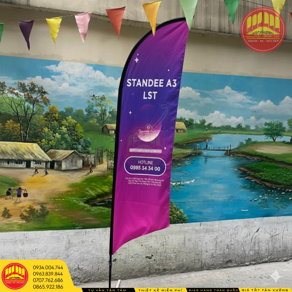 May cờ phướn cánh Buồm TP HCM