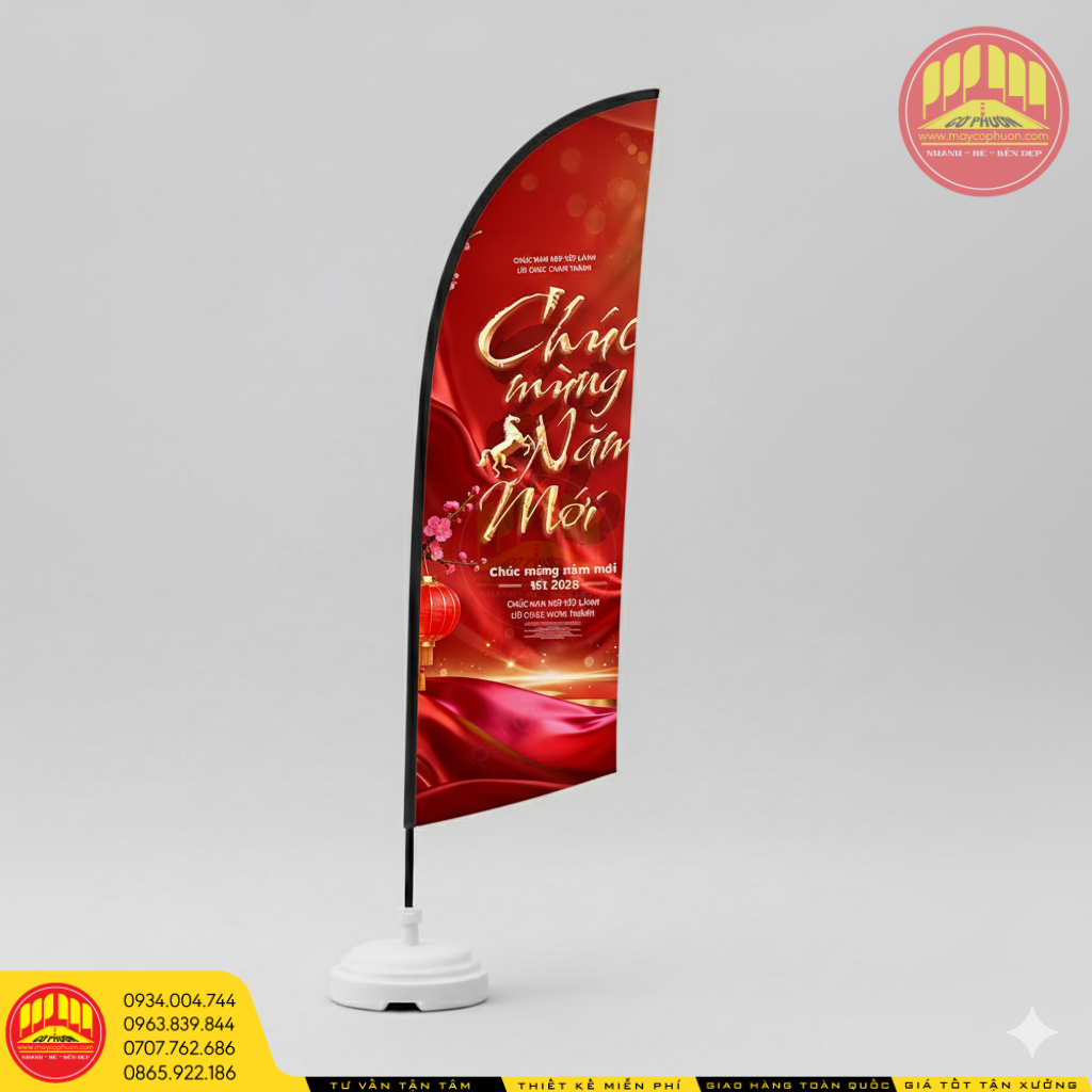 Cờ phướn cách buồm sự kiện 5 co canh buom 10