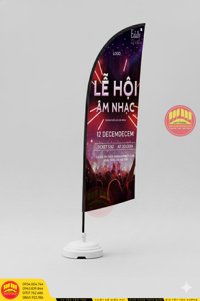 Cờ phướn cách buồm sự kiện 1 co canh buom 11