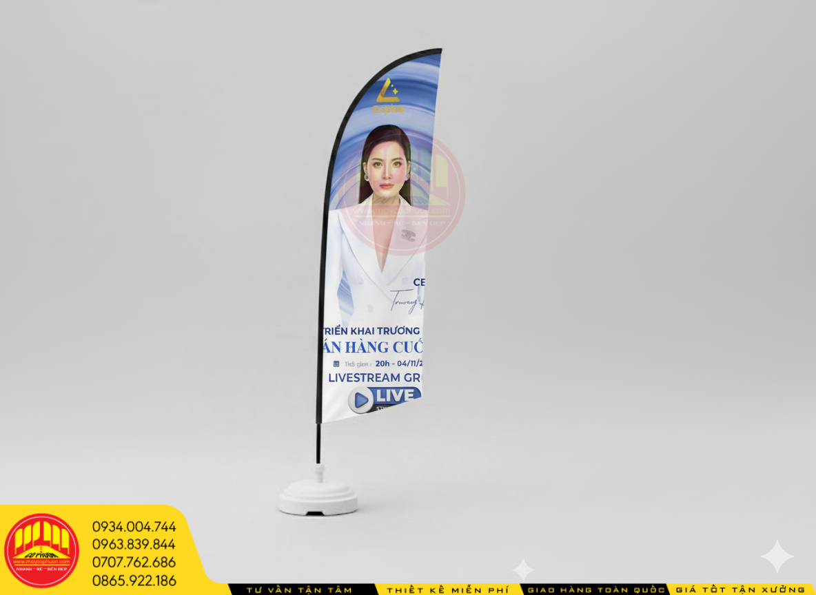 Cờ phướn cách buồm sự kiện 4 co canh buom 9
