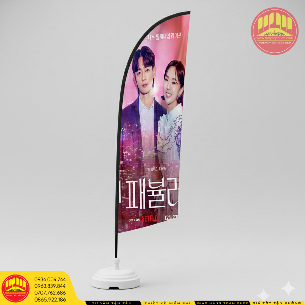 Cờ phướn cách buồm sự kiện 9 may co phuon 12