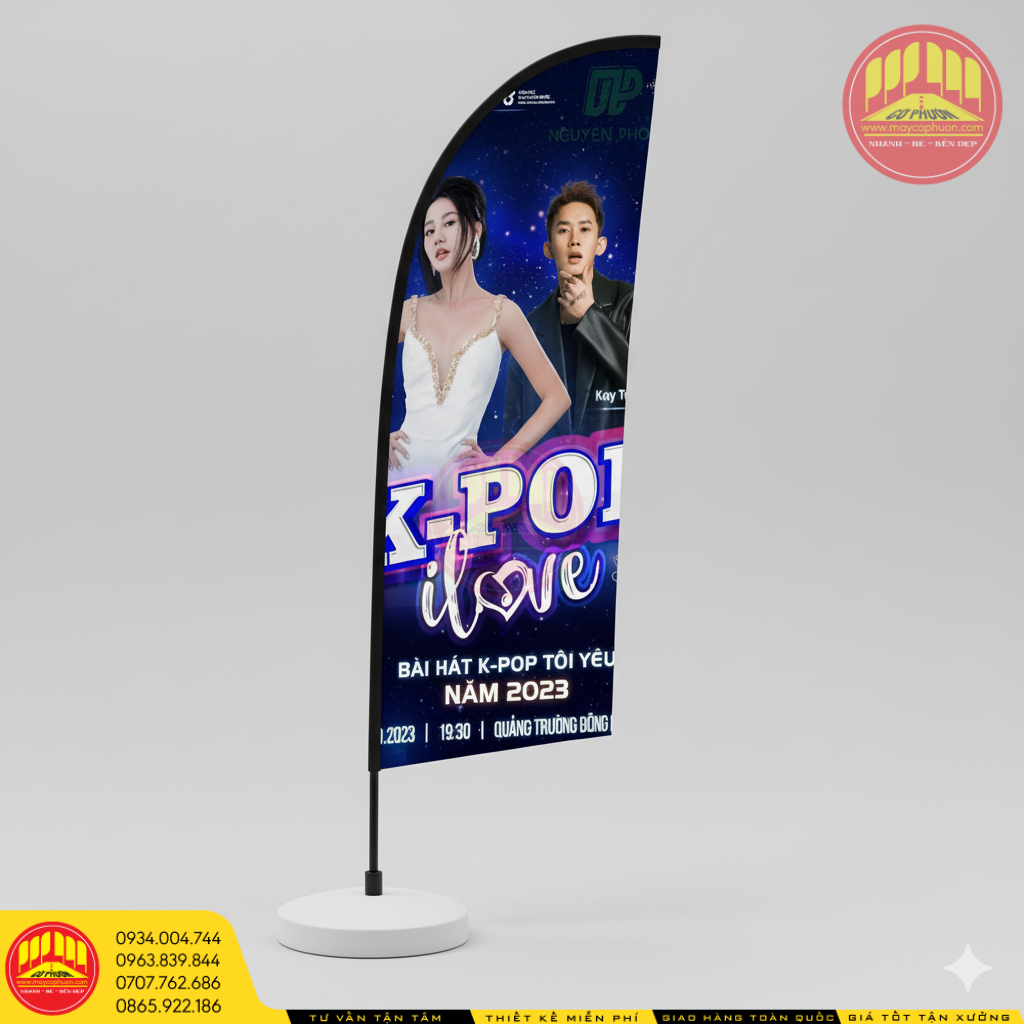 Cờ phướn idol 2 may co phuon 7