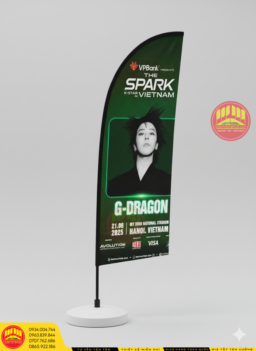 Cờ phướn idol 1 may co phuon 8