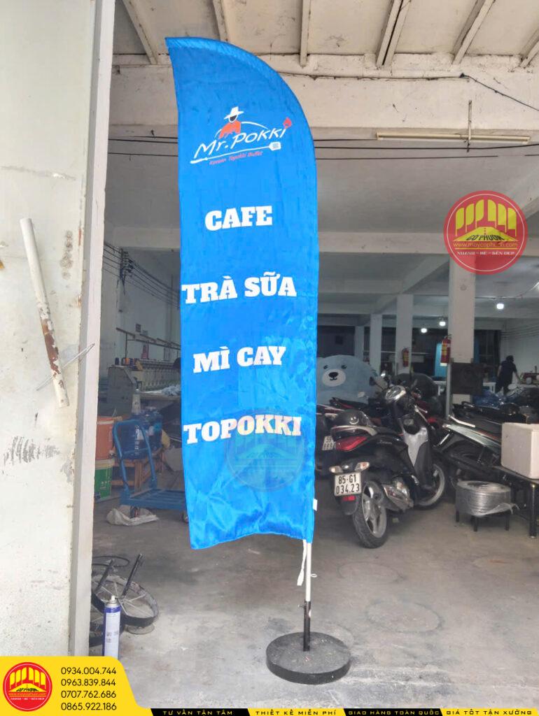 Cờ Phướn Giọt Lệ TP.HCM – May Theo Yêu Cầu Giá Xưởng